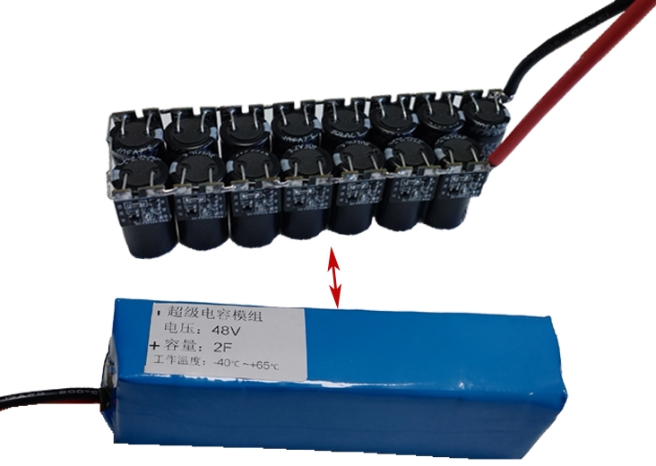 Farad capacitor module