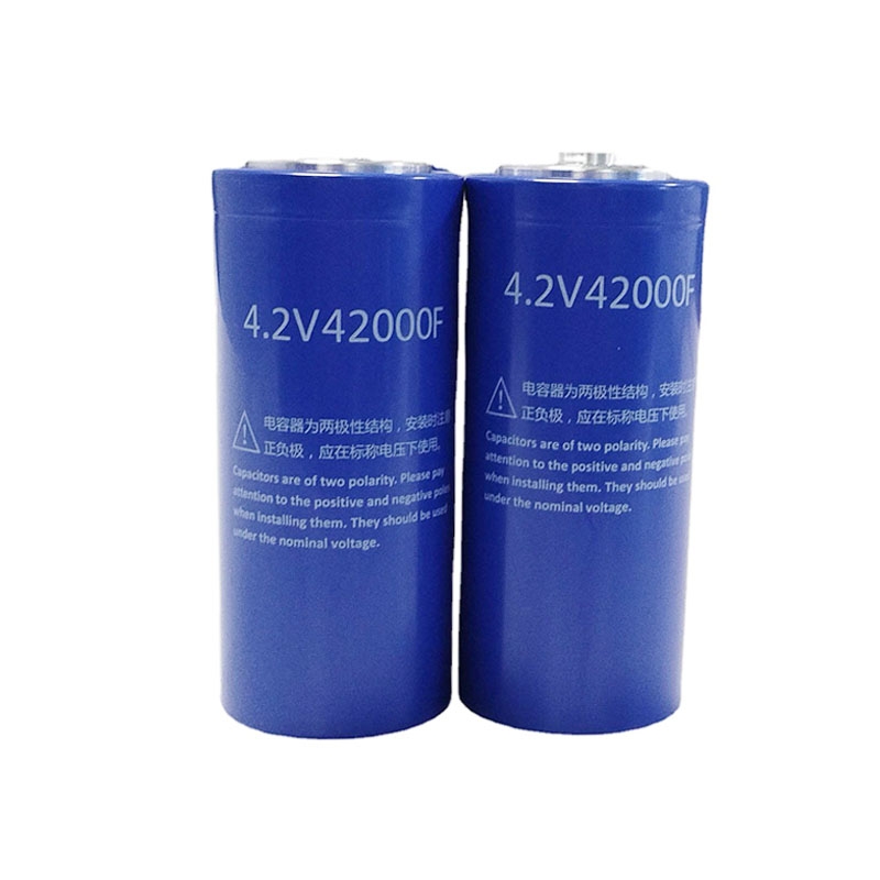 High power capacitor battery