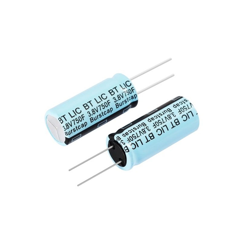 Lithium ion fast charging capacitors